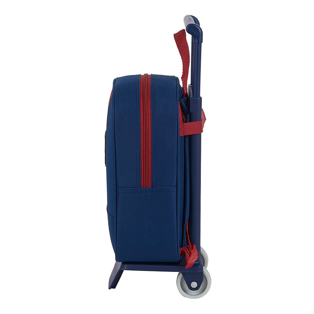 Mochila Trolley con ruedas Guardería Fc Barcelona Rayas 3/3