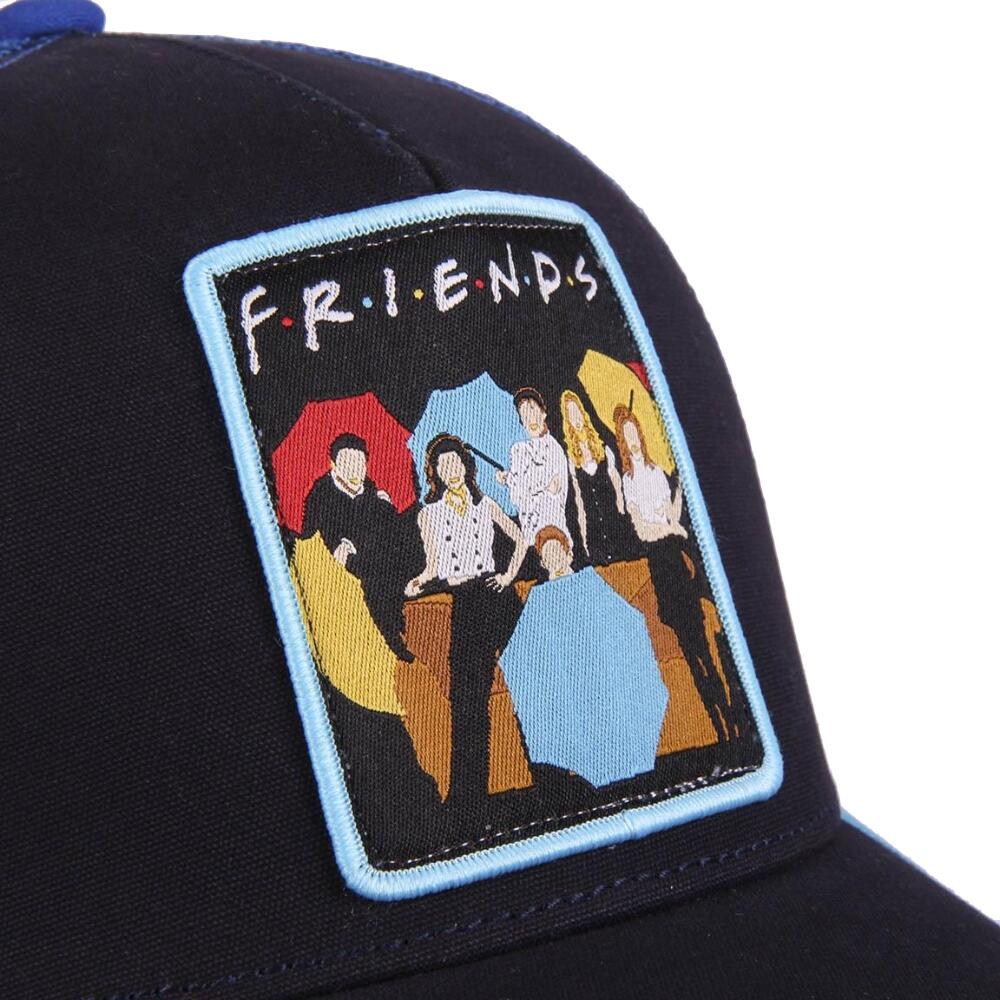 Gorra - Sportswear - Unisex - Trucker, Ajustable, Bordada - Friends - Azul 3/3