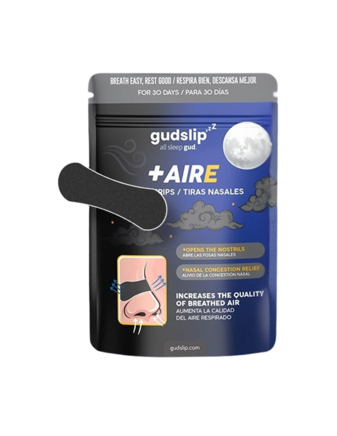 Gudslip Tiras Nasales 30 uds 1/3
