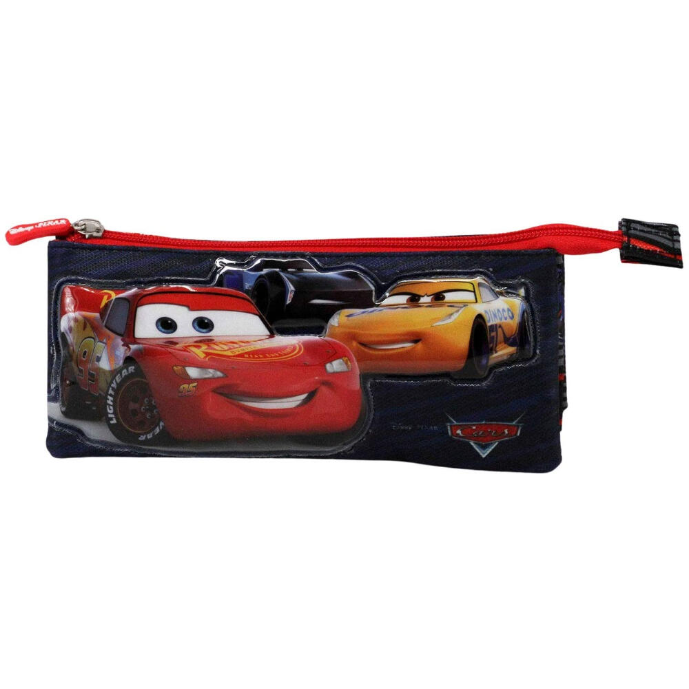 Estuche Portatodo Triple Cars Friends 2/3