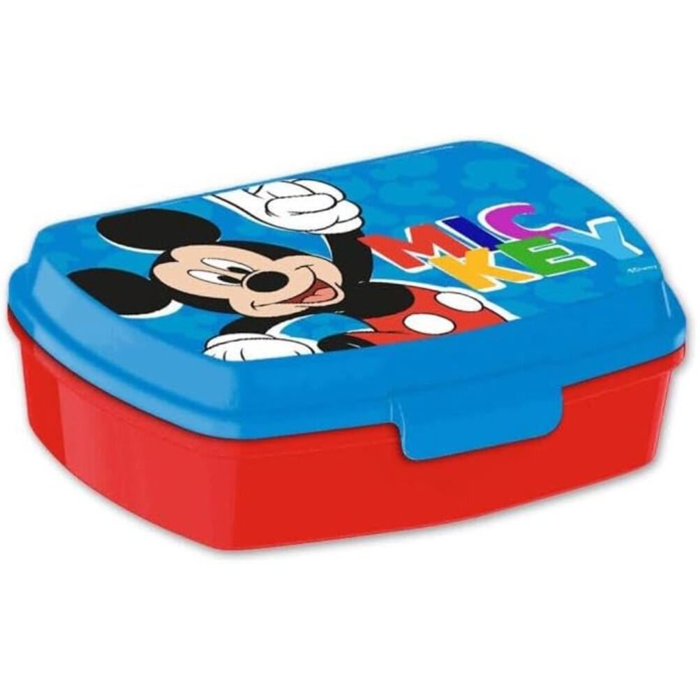 Sandwichera Mickey Mouse Colors Azul y Rojo 3/3