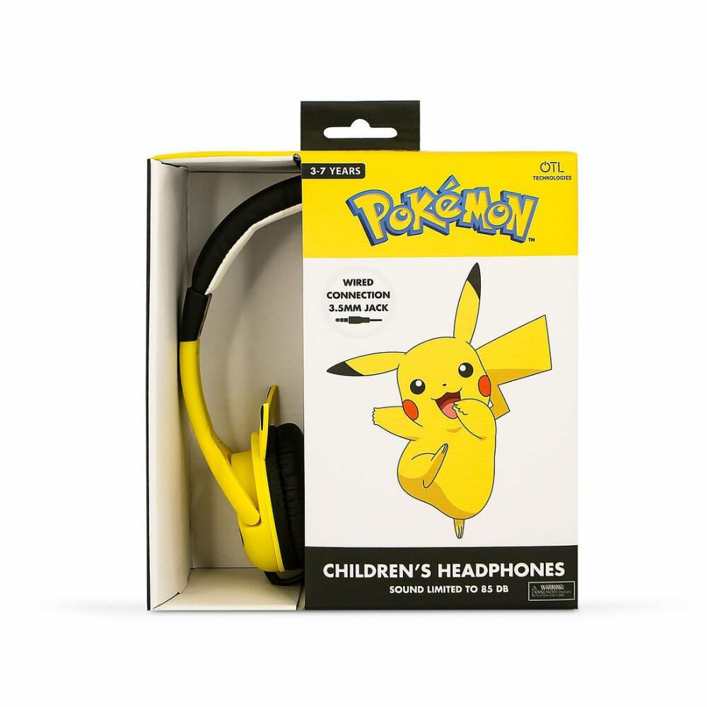 Auriculares con Cable Pokémon Pikachu Amarillo y Negro 2/3