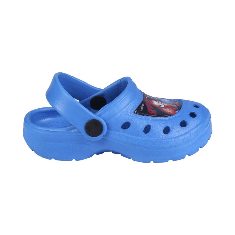 Zuecos Clogs Spiderman Spidey Azules 2/3