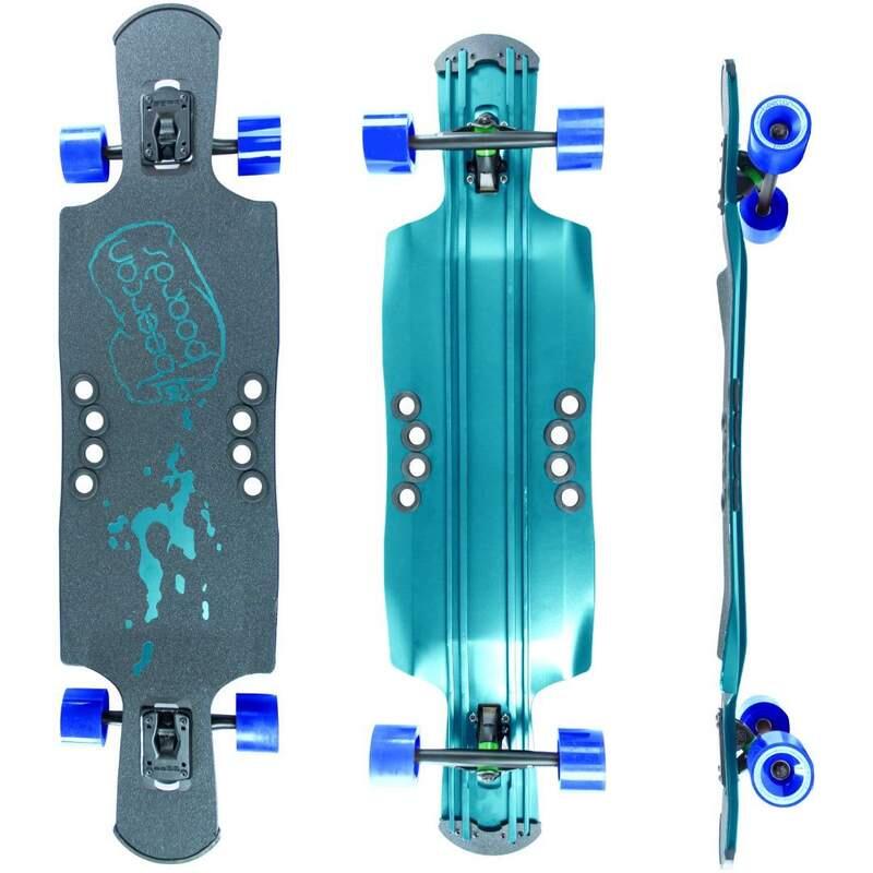 Beercan Boards - Skate Kegger Lite Td Longboard 37" Beercan Bleu - Longboard Skate - Bleu - Decathlon