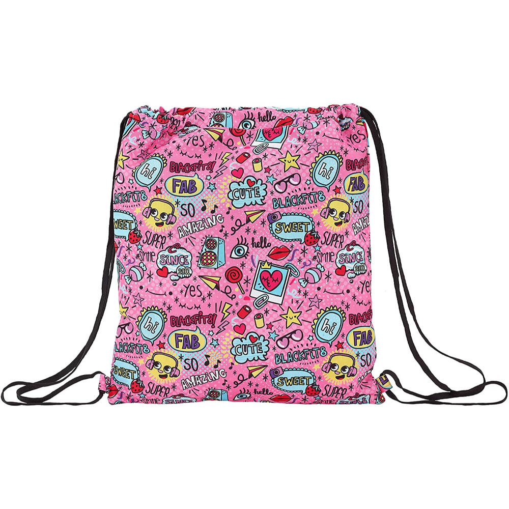Saco gimnasio - Ropa deportiva - Niñas - Cordón, bolsillo - Rosa 2/3