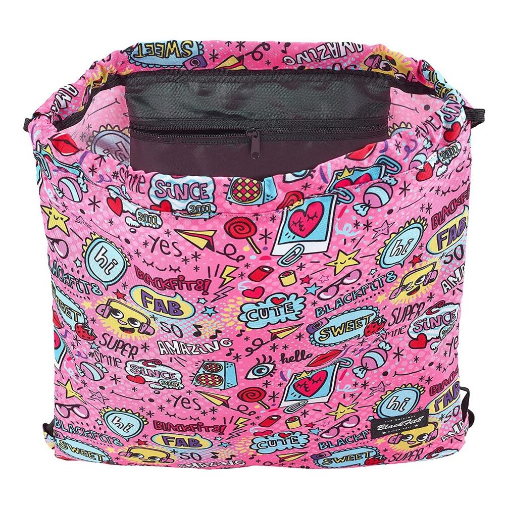 Saco gimnasio - Ropa deportiva - Niñas - Cordón, bolsillo - Rosa 3/3