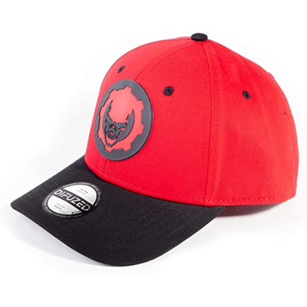 Gorra deportiva unisex - Snapback, relieve - Hydro Red Omen Rojo 2/3