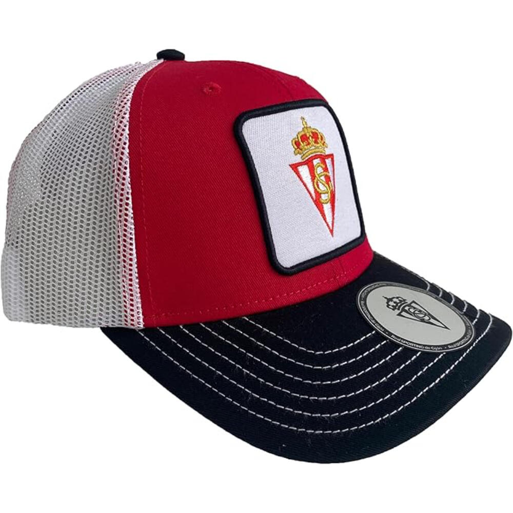 Gorra Trucker Junior - Sporting de Gijón - Rojo/Blanco 3/3