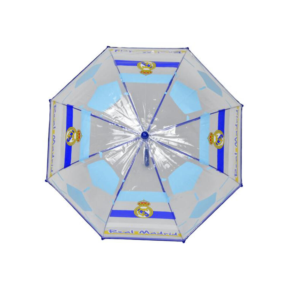 Paraguas Burbuja Transparente Real Madrid Azul 2/3