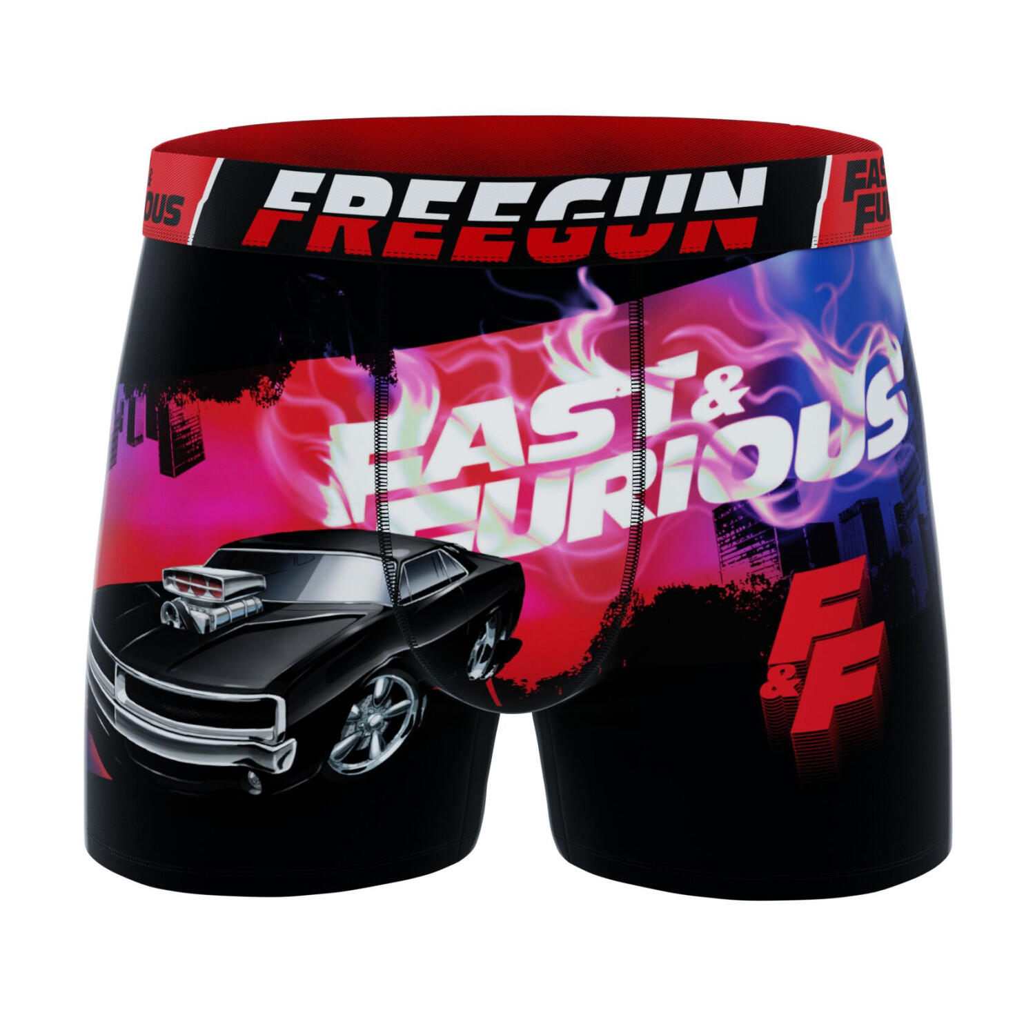 Lot de 4 boxers homme Fast and Furious 2/5