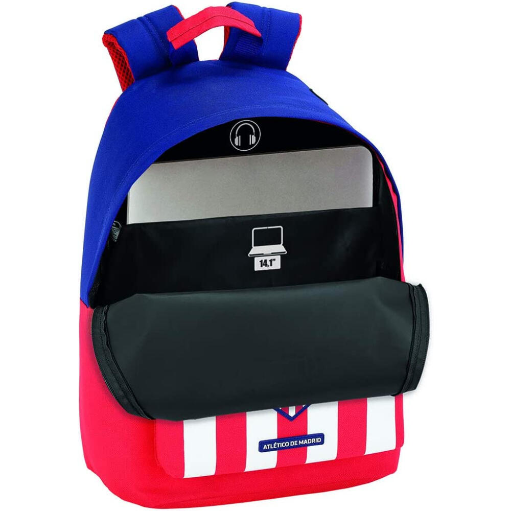 Mochila Atlético De Madrid Rojo y Azul 3/3