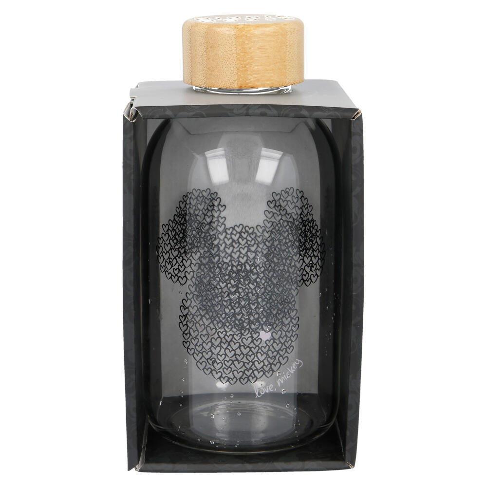 Botella De Cristal Mickey Mouse 620 ML 2/3