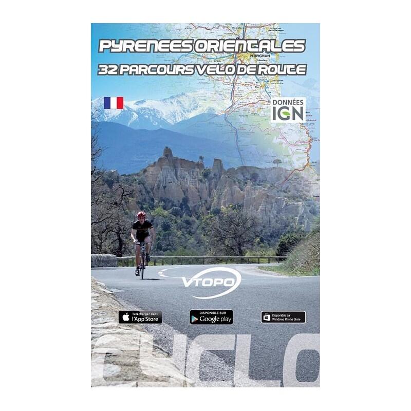 Vtopo - Pyrenees Orientales 34 Parcours Velo De Route - Guide - Taille Unique - Decathlon