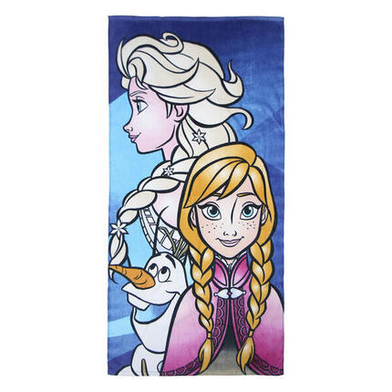 Elsa und Anna Frozen Baumwoll-Bade- und Strandtuch