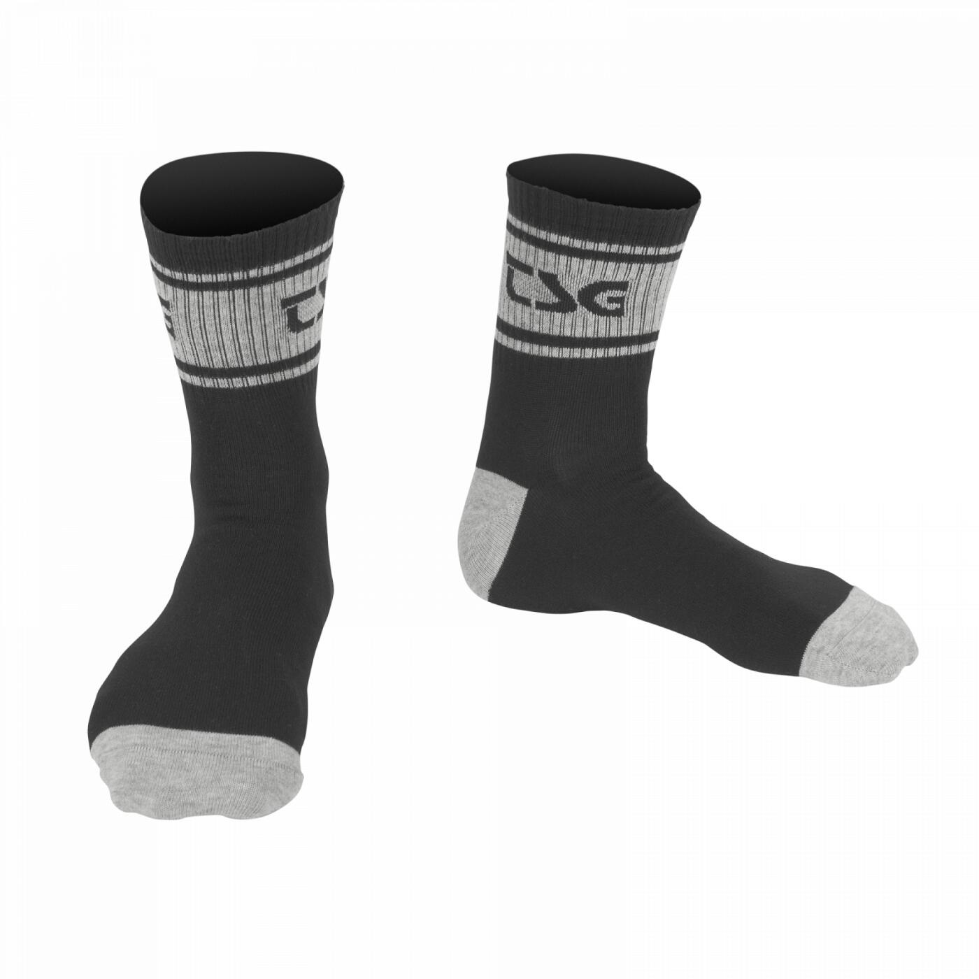 TSG Textile Sock Black Gray 39-42 TSG