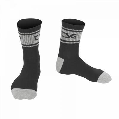Calzino in tessuto nero grigio 39-42 TSG