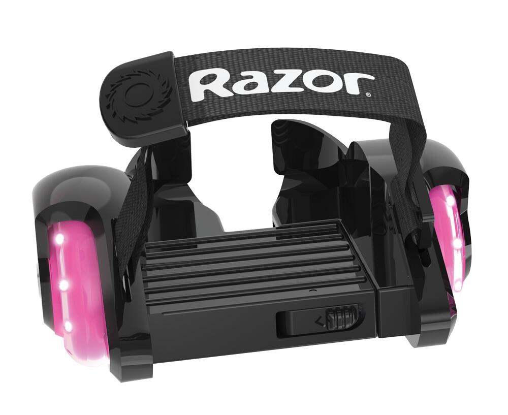 Razor Jetts Mini Heel Wheels Pink with light up wheels Suits Ages 6 years plus 2/3