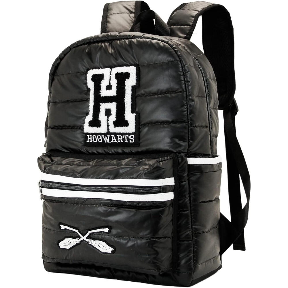 Mochila - Sportswear - Unisex - Acolchada, Bordado Harry Potter - Negro 1/3