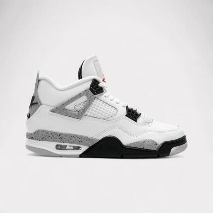 Zapatillas Air Jordan 4 Retro White Cement