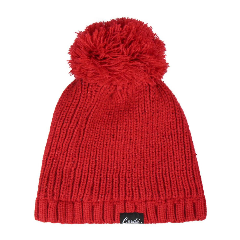 Gorro Con Pompón Minnie Mouse Rojo Mujer 2/3