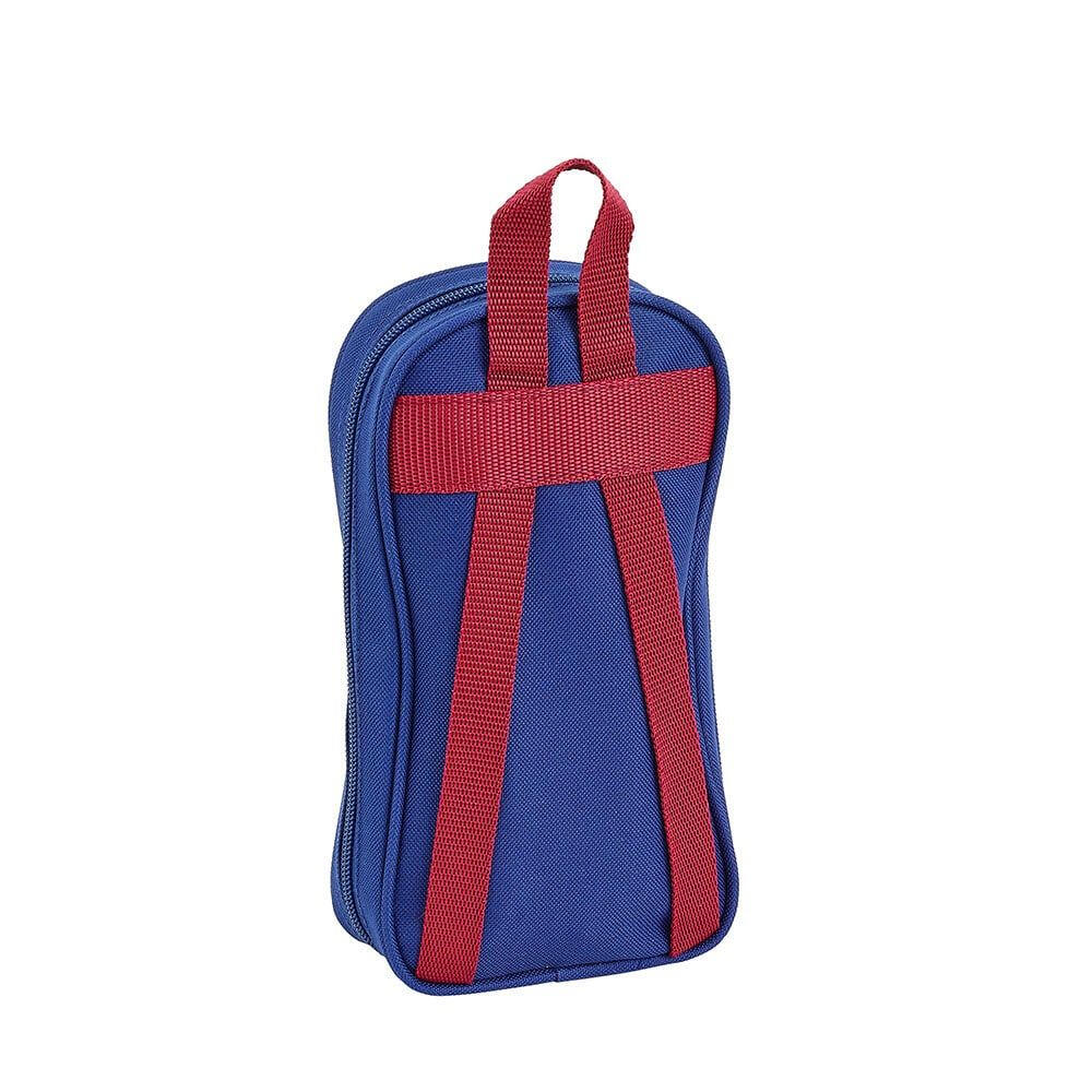 Plumier Con 4 Estuches Vacíos Fc Barcelona Cuadros 2/3