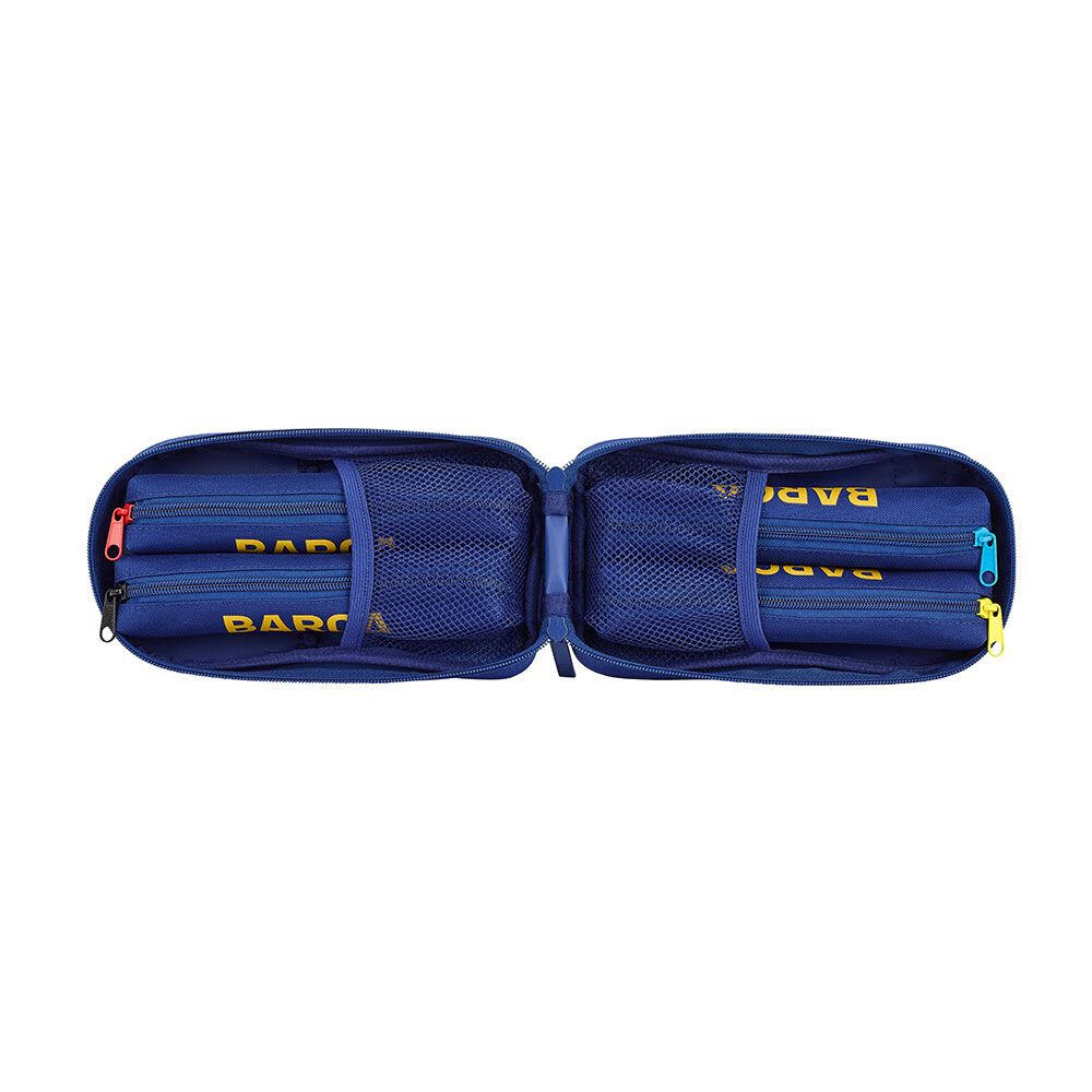 Plumier Con 4 Estuches Vacíos Fc Barcelona Cuadros 3/3