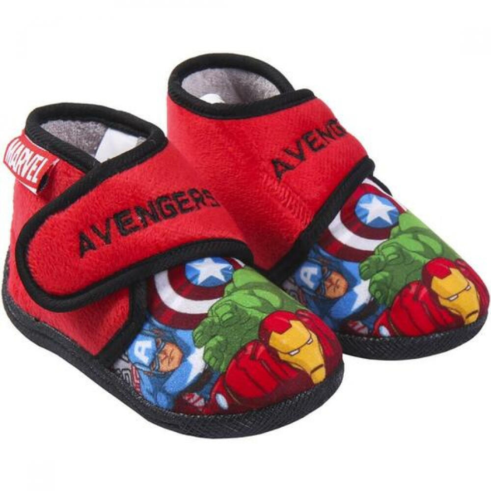 Avengers Red Closed Slipper 24