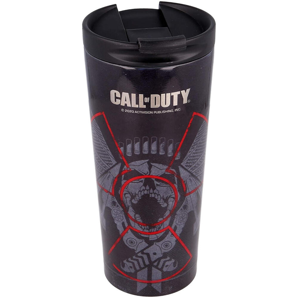 Termo - Bebida - Unisex - Acero inoxidable 425 ml - Call Of Duty - Negro 2/3