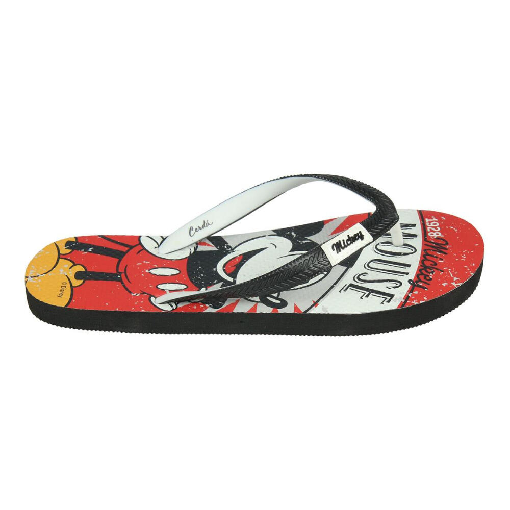 Chanclas Mickey Mouse Hombre Rojo 2/3