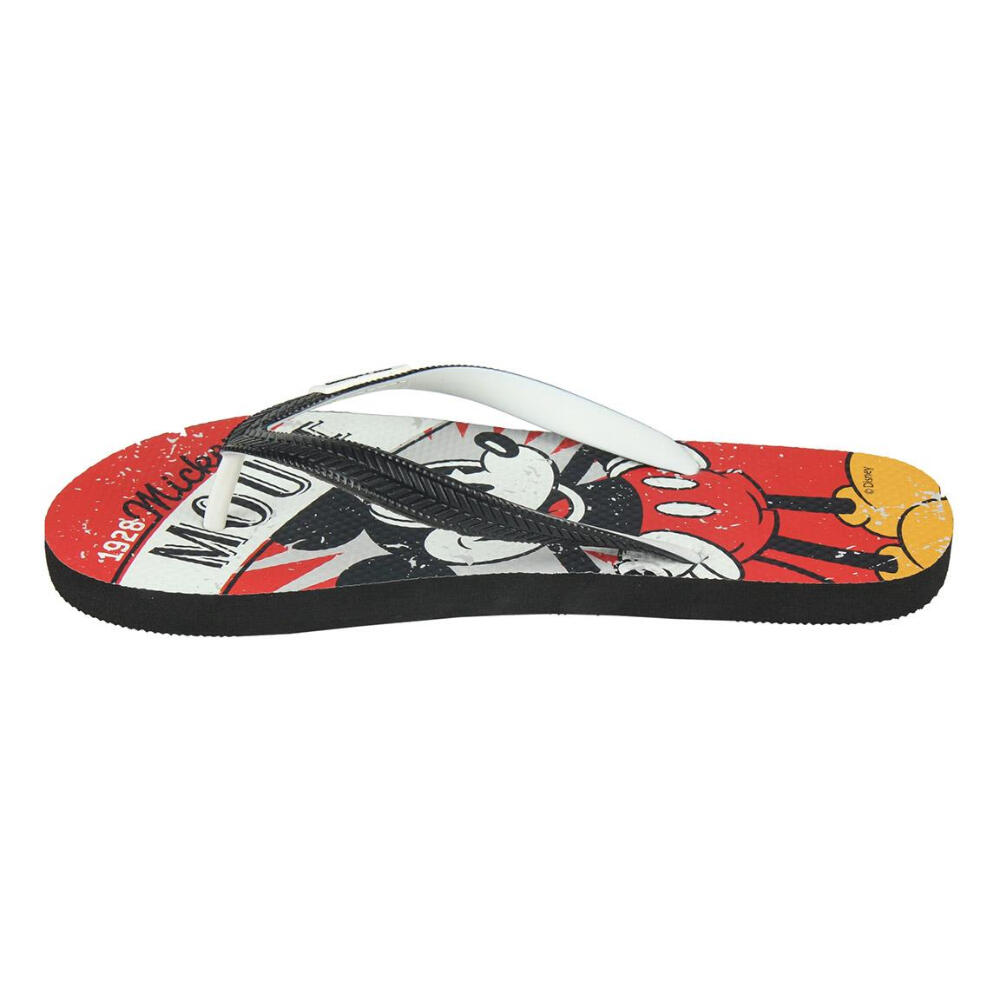 Chanclas Mickey Mouse Hombre Rojo 3/3