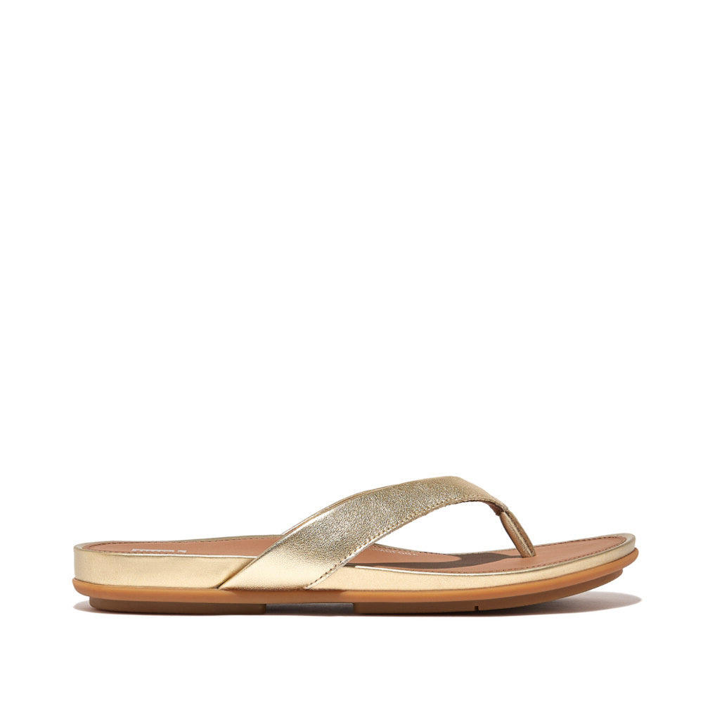 Gracie Leather Womens Poolside Slip On Flip Flops 1/1