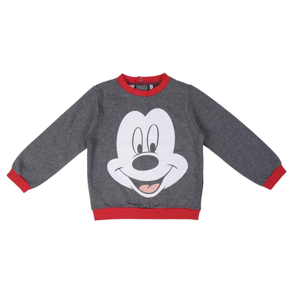Chándal Para Bebé Mickey Mouse Happy Gris 2/3
