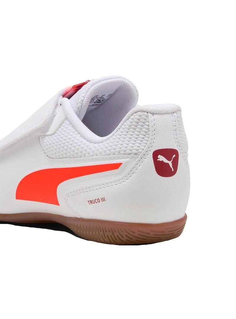 Zapatilla para Niño Puma Truco iii Blanco 3/7
