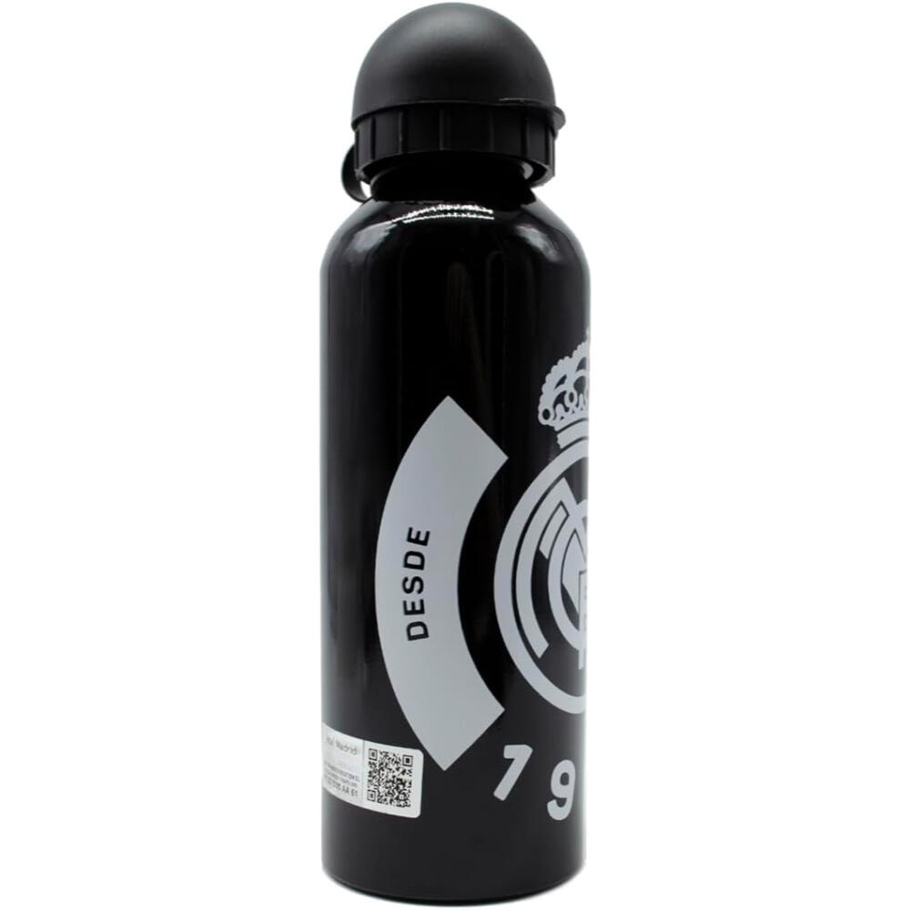 Bidón de Aluminio Real Madrid Negro 500 ML 2/3