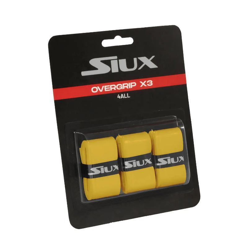 SIUX Siux For All Yellow Overgrips 3 Unidades