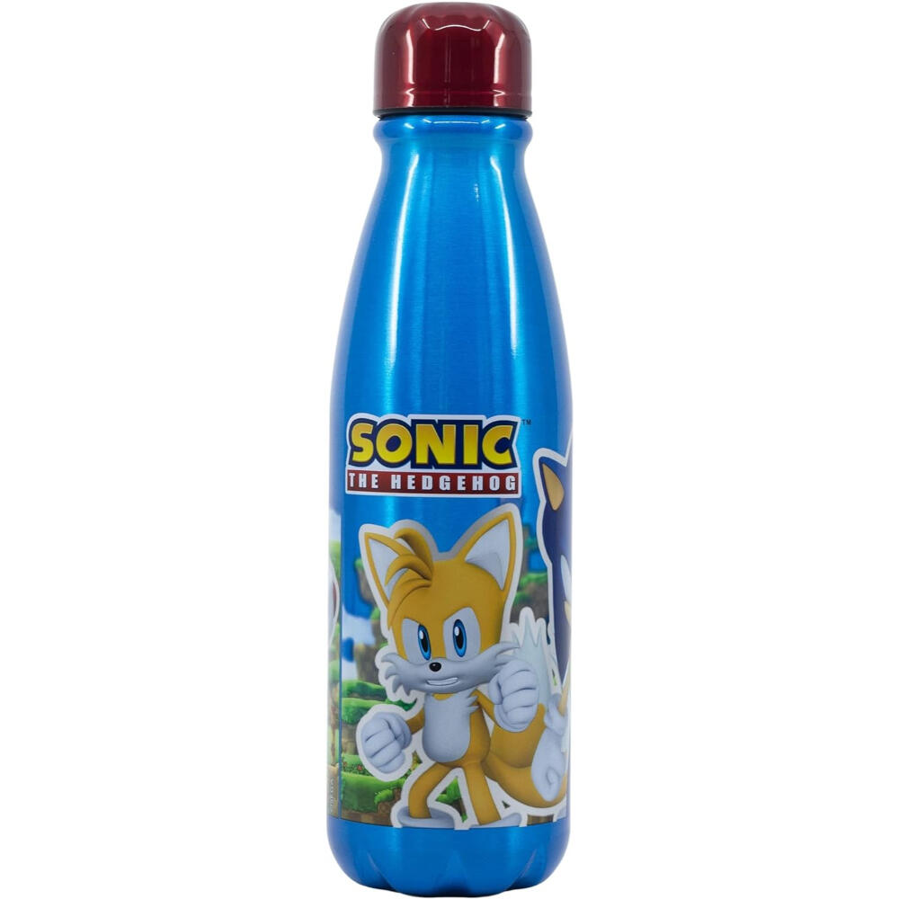 Botella De Aluminio Sonic The Hedgehog 600 ML 1/3
