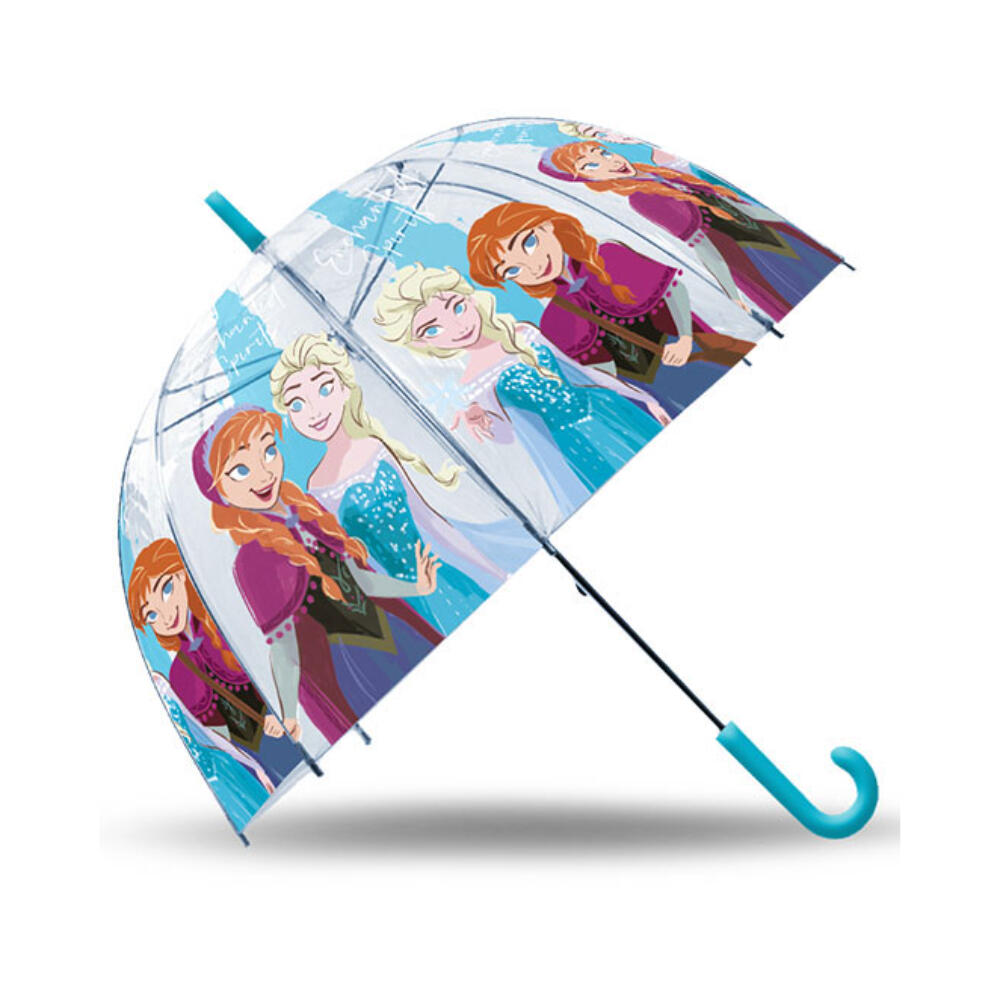 Paraguas Campana Transparente Frozen Friends 3/3