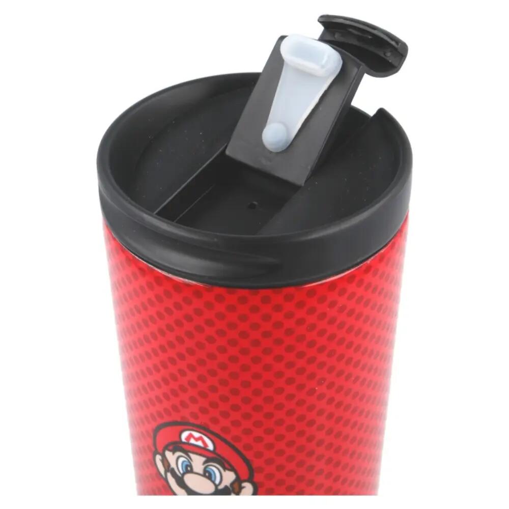 Termo acero inoxidable 425 ml - Super Mario Bros - Rojo 3/3