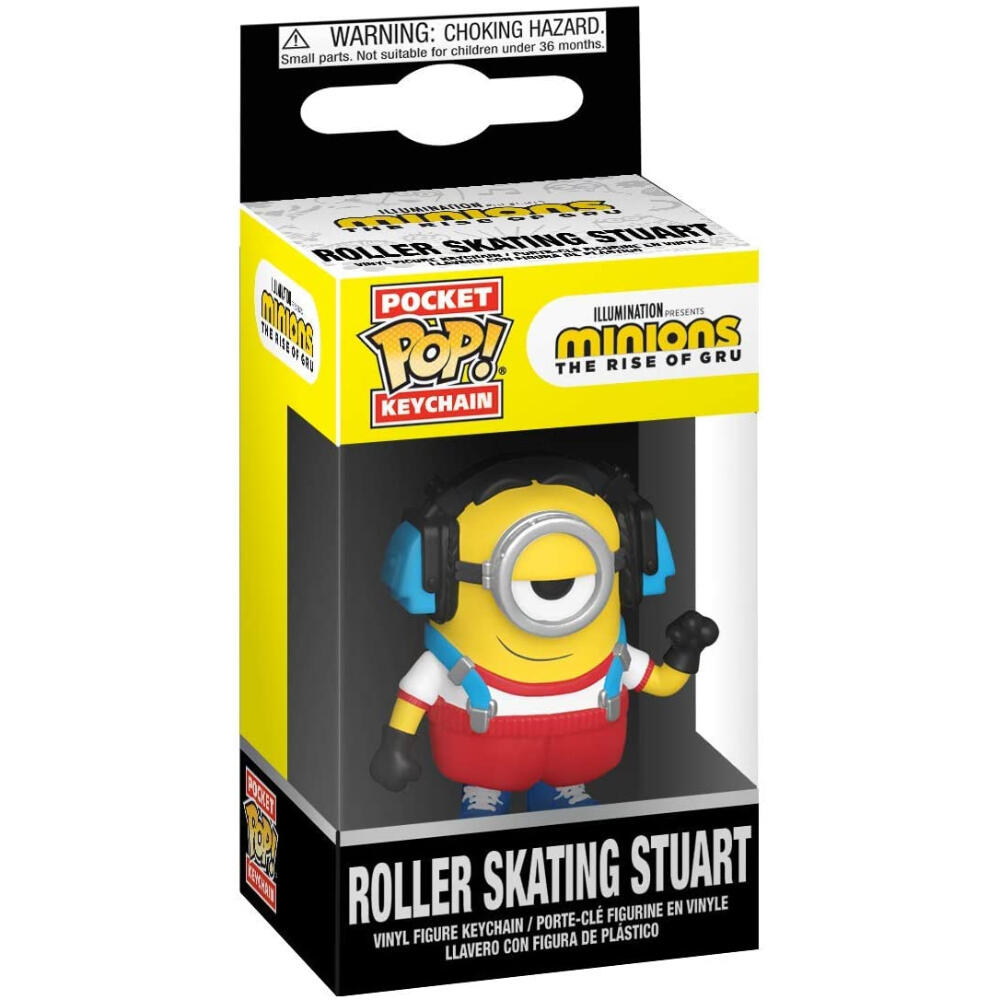 Llavero Funko Pop! Minions Roller Skating Stuart 2/3