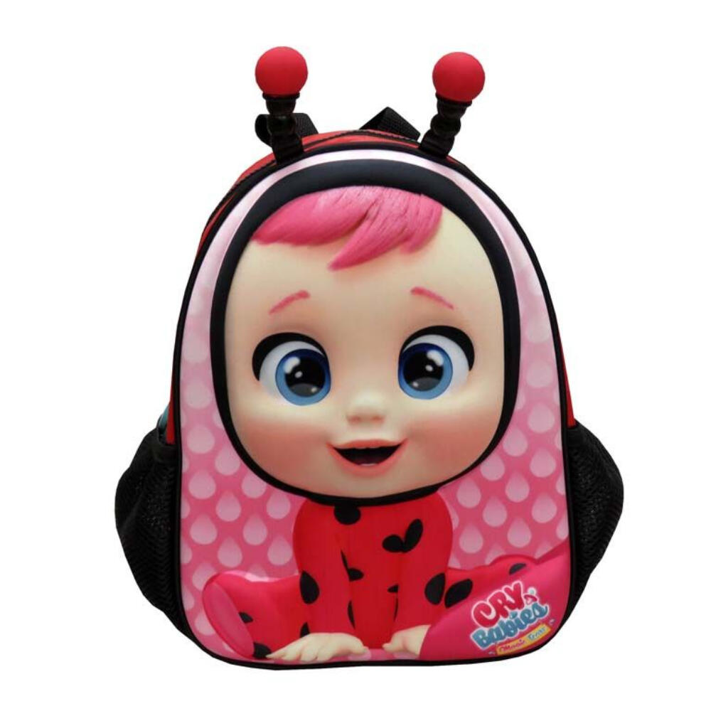 Mochila guardería - Bebés Llorones - Estampada, acolchada, rosa 2/3