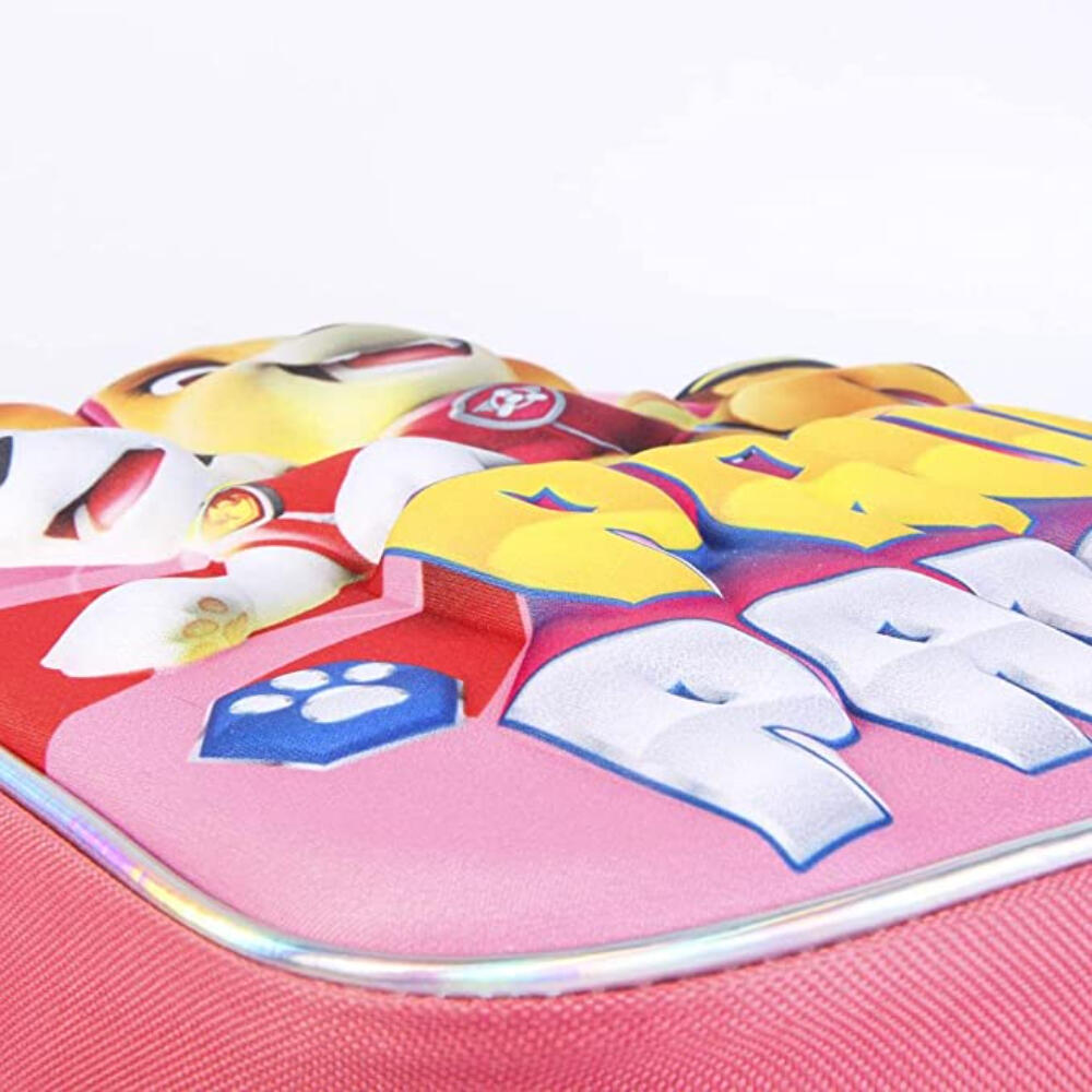 Mochila infantil rosa 3D da Patrulha Canina 3/3