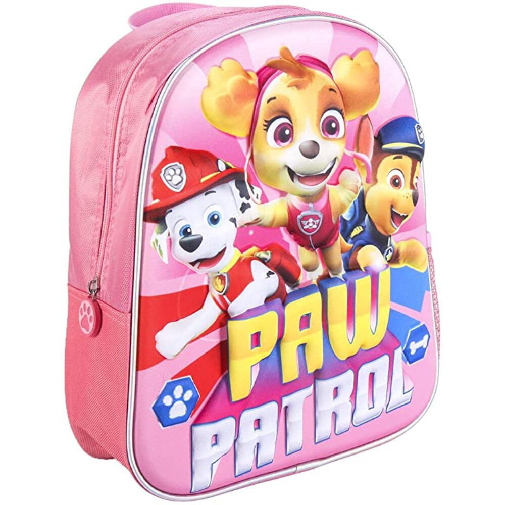 Paw Patrol 3D Pink Kindergarten Backpack