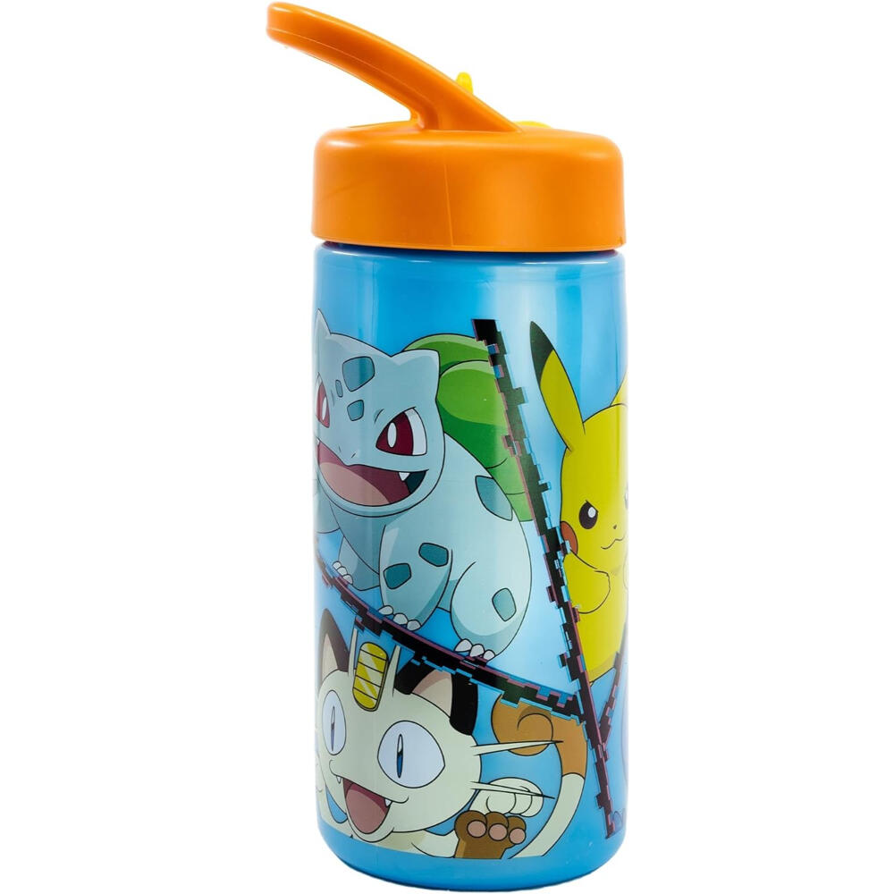 Botella de viaje - Sportswear - Unisex - Bidón 410 ml, estampado Pokémon - Azul 2/3