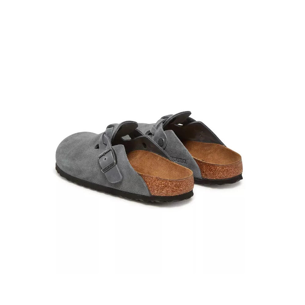 Ciabatta Donna BOSTON BRAIDED Grigio 3/6