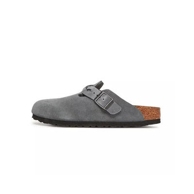 Ciabatta Donna BOSTON BRAIDED Grigio