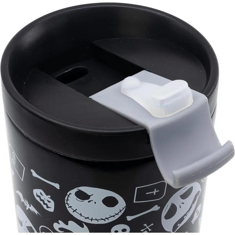 Termo 425 mL acero inox. - Pesadilla Antes de Navidad - Negro 2/3
