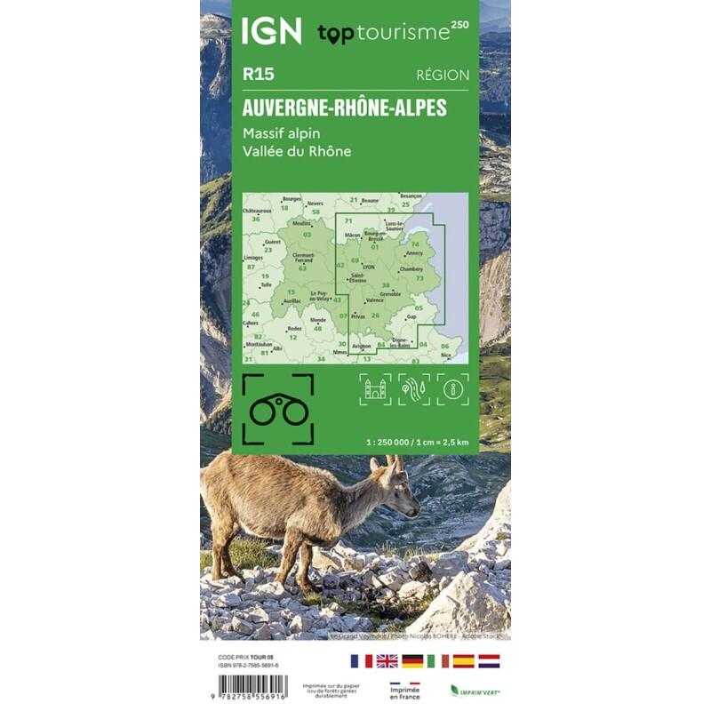 TOP250R15 - AUVERGNE RHONE ALPES MASSIF ALPIN / VALLEE DU RHONE 2/2