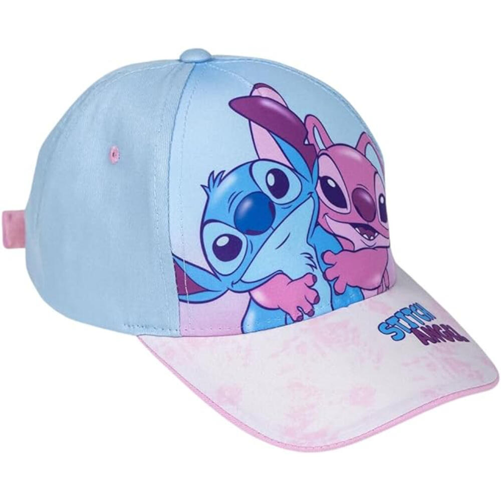 Gorra Stitch con Velcro Azul Claro Niña 2/3