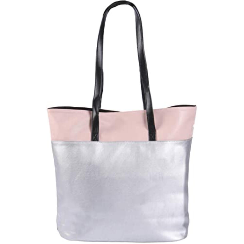 Bolso shopping - Snoopy All Smiles - Plateado y rosa 2/3