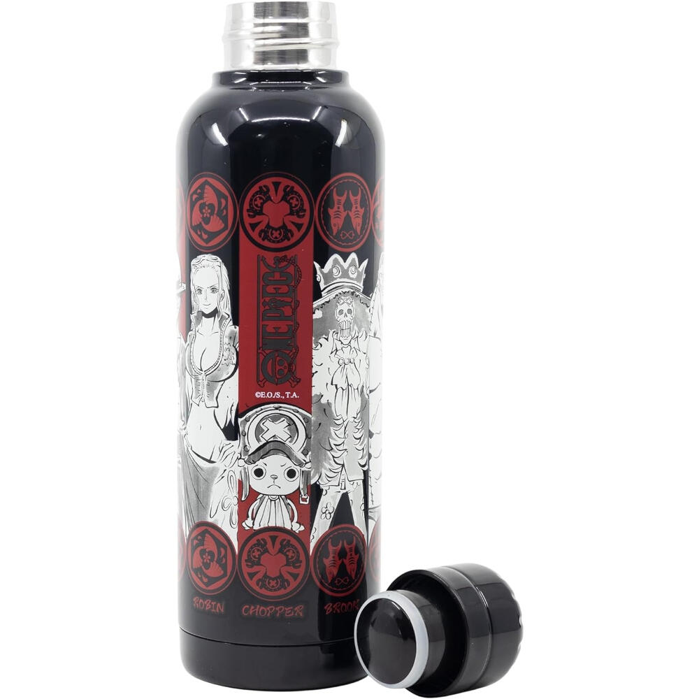 Botella termo Unisex, Acero inoxidable 515 ml, One Piece, Negro 2/3
